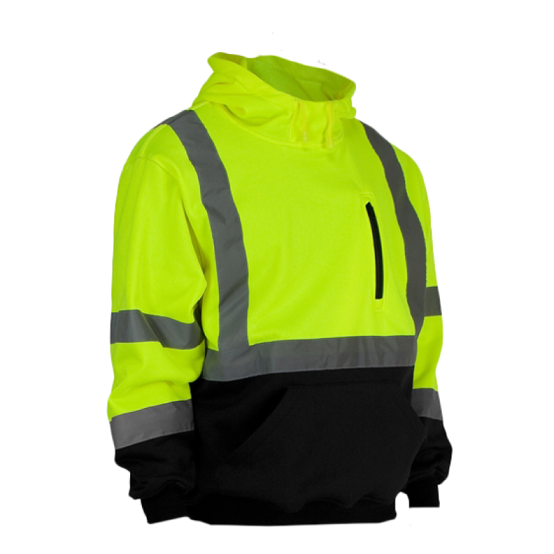 ANSI Class 3 Hooded Pullover Sweatshirt - 